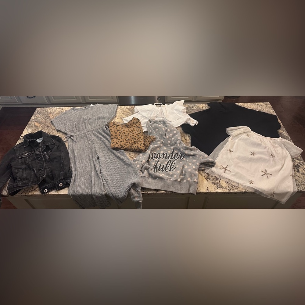 Zara Gray Hoodie with Pink Polka Dots for Kids